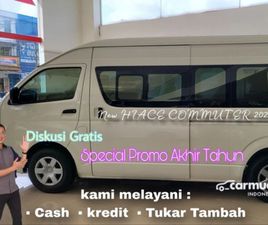 TOYOTA COMMUTER 2025 TOYOTA HIACE 3,0 COMMUTER VAN HARGA MURAH CASH KREDIT WARNA PUTIH SILVER READY STOCK