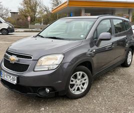 CHEVROLET ORLANDO CHEVROLET ORLANDO 1.8I-ГАЗ - БЕНЗИН-7 МЕСТЕН-ВСИЧКО ПЛАТЕНО