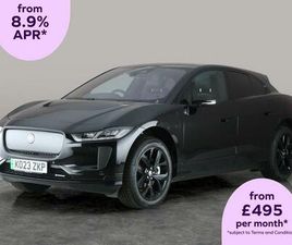 JAGUAR I-PACE EV400 JAGUAR I-PACE 400 90KWH R-DYNAMIC HSE BLACK 4WD (400 PS) - CARPLAY - KEYLESS E