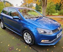 2018 VOLKSWAGEN POLO 1.2 TSI MATCH EDITION EURO 6 (START/STOP) 3DR HATCHBACK PETROL MANUAL