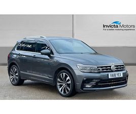 VOLKSWAGEN TIGUAN 2018 VOLKSWAGEN TIGUAN 2.0 TDI 150 R-LINE 5DR DSG