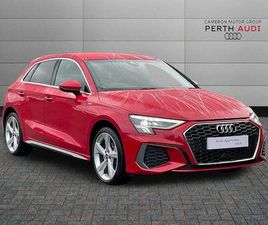 AUDI A3 SPORTBACK 35 TFSI AUDI A3 SPORTBACK S LINE 35 TFSI S TRONIC