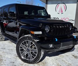 JEEP WRANGLER 4XE 2024 JEEP WRANGLER 4XE HIGH ALTITUDE
