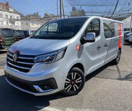 RENAULT TRAFIC L2H1 3T BLUE DCI 150 BVA9 GSR2 DOUBLE CABINE SIEGES DEMONTABLES 5PL