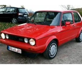 VW GOLF1 GTI PIRELLI W65 1.HAND MARSROT LA3A SSD SAMMLER TÜV 2026