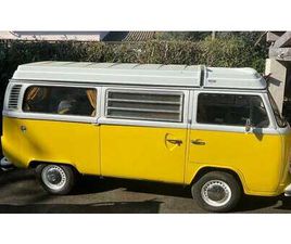 VOLKSWAGEN COMBI T2 1976 VOLKSWAGEN TYPE 2 JAUNE MANUEL, 5 VITESSES IN TRANS-...