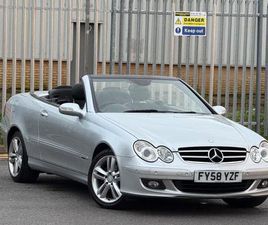 MERCEDES CLK CABRIOLET CLK 280 3.0 CLK280 AVANTGARDE CABRIOLET 7G-TRONIC 2DR