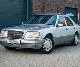 W124, 5-GANG AUTOM., SCHECKHEFT & GUTE HISTORIE