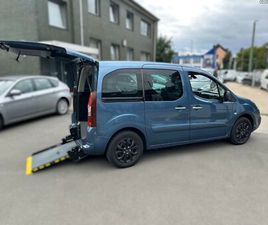 CITROËN BERLINGO 1.6 BLUEHDI AUTOMÁTICA ADAPTADA 5 LUGARES / 4+1 CADEIRA RODAS... AGOSTO/16