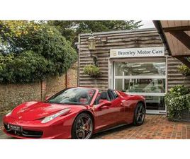 FERRARI 458 ITALIA SPIDER 2013 FERRARI 458 SPIDER A VENDRE