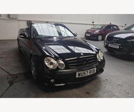 MERCEDES CLK CABRIOLET CLK 63 AMG 6.2 CLK63 AMG CABRIOLET 7G-TRONIC 2DR