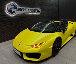 LAMBORGHINI HURACAN LP 580 2 LAMBORGHINI HURACAN 5,2 SPYDER LP580-2 - 29.260 KR/MDR