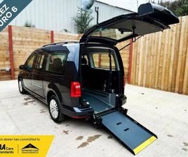 2020 VOLKSWAGEN CADDY MAXI LIFE 5 SEAT AUTO WHEELCHAIR ACCESSIBLE DISABLED ACCESS VEHICLE WAV MPV...