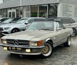 MERCEDES-BENZ SL 280 W107 CABRIO LEDER AUTOMATIK SITZHE KLIMA