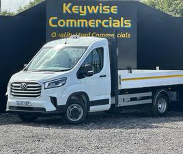 MAXUS DELIVER 9 2022 MAXUS DELIVER 9 D20 TIPPER 2DR MANUAL RWD L2 (START/STOP) CHASSIS CAB DIESEL MANUAL