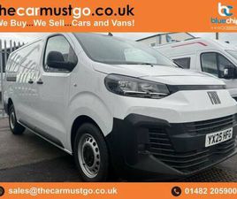 2025 FIAT SCUDO 1.5 MULTIJET PANEL VAN 6DR DIESEL MANUAL L2 EURO 6 (START/STOP) (120 PS) PANEL VAN DIESE...