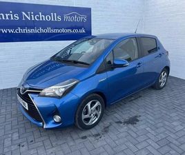 TOYOTA YARIS 2017 TOYOTA YARIS VVT-H ICON HATCHBACK HYBRID AUTOMATIC