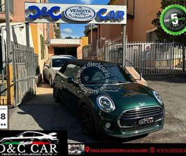 MINI CABRIO 1.5 COOPER D AUTO NEOPATENTATI UNIPRO