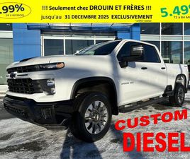 DIESEL / CUSTOM / CREW CAB / 4.99% D'INTERET
