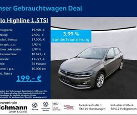 POLO 1.5 HL BT110 TSID7F