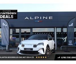 ALPINE A290 ALPINE A290 GT PERFORMANCE 52 KWH | STOELVERWARMING | CLIMATRONIC | APPLE CARPLAY& ANDROID AUTO | 220 PK |