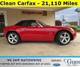 USED 2007 PONTIAC SOLSTICE BASE
