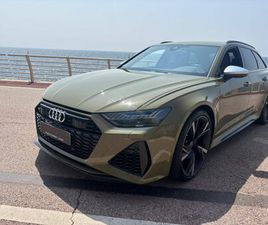 AUDI RS6 AVANT V (C8) 4.0 V8 TFSI 600CH