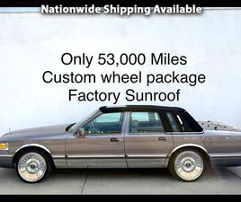 USED 1995 LINCOLN TOWN CAR 4DR SEDAN CARTIER