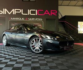 MASERATI GRANTURISMO SPORT MASERATI GRANTURISMO SPORT 4.7 V8 BOITE ZF 460 CV - GARANTIE 12 MOIS -