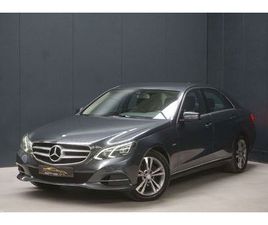 MERCEDES CLASSE E 200 EDITION E AUTOMAAT- NAVI- AIRCO- LEDER- 1STE EIG.