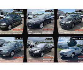 PEUGEOT 207 LOT DE 6 VOITURES A VENDRE DANS L'ÉTAT POUR 7900EURO