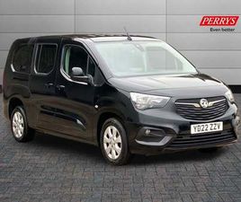 2022 VAUXHALL COMBO LIFE 1.5 TURBO D SE XL 5DR [7 SEAT] ESTATE DIESEL MANUAL