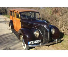 FORD WOODY 1938 FORD WOODY MARRON MANUEL, 3 VITESSES CONDUITE À GAUC...