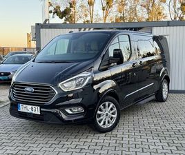 FORD TRANSIT TOURNEO CUSTOM 2.0 TDCI 320 L2H1 TITANIUM MHEV ÁFÁS! MAGYARORSZÁGI. 1 TULAJ! GYÁRI FÉNYEZÉS! VÉGIG VEZETETT SZERVIZKÖNYV!
