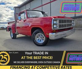 1979 DODGE D150 LI'L RED EXPRESS RARE !