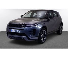 LAND ROVER RANGE ROVER EVOQUE D165 LAND R EVOQUE 2.0 D163 R-DYNAMIC S AUTO 4WD MHEV 5P