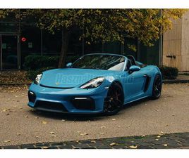 PORSCHE 718 BOXSTER SPYDER PORSCHE BOXSTER 718SPYDER MIAMI BLUE