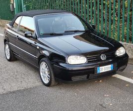 VOLKSWAGEN GOLF CABRIOLET VOLKSWAGEN GOLF CABRIOLET 1.6 CAT TRENDLINE