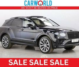 BENTLEY BENTAYGA 2021 BENTLEY BENTAYGA 4.0 V8 BASE SUV 5DR PETROL AUTO 4WD EURO 6 (START/STOP) (550 PS) ESTATE PETROL AUT...
