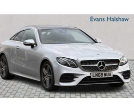 MERCEDES CLASSE E COUPE E 220 E220D AMG LINE PREMIUM 2DR 9G-TRONIC 2018