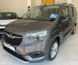 OPEL COMBO TRASPORTO DISABILI PIANALE RIBASSATO