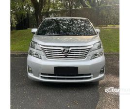 TOYOTA VELLFIRE 2011 TOYOTA VELLFIRE 2.4 X MPV S PRREMIUM SOUND