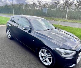 BMW 1 SERIES 120 2013 BMW 120D M SPORT (1 SERIES, HATCHBACK, MANUAL, 3 DOORS) LONG MOT & £35 A YEAR TAX.