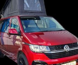VOLKSWAGEN TRANSPORTER T6.1 T28 SWB T6.1 EURO 6 CAMPERVAN 110 BHP