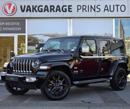 JEEP WRANGLER CONVERTIBLE UNLIMITED JEEP WRANGLER UNLIMITED 4XE 380 SAHARA IRMSCHER | NO. 19/100 |STUUR+STOELVERW.|CAMERA V+A|ALPINE AUDIO| 3933 | SUV/TERREINWAGEN/CABRIOLET/OVERLAND/SAHARA/RUBICO