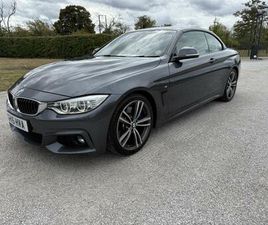 BMW SERIE 4 CABRIOLET 428 2015 BMW 4 SERIES 428I M SPORT 2DR AUTO CONVERTIBLE PETROL AUTOMATIC