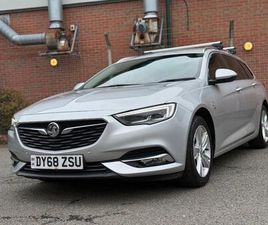 VAUXHALL INSIGNIA SPORTS TOURER 2018 VAUXHALL INSIGNIA SPORTS TOURER 1.6TD ELITE (NAV) (109PS) ECOTEC
