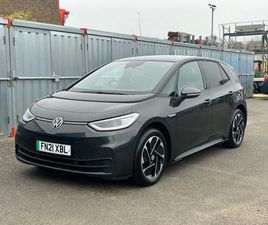 2021 VOLKSWAGEN ID.3 TECH SAT NAV REVERING CAMERA 1 OWNER HATCHBACK ELECTRIC AUTOMATIC