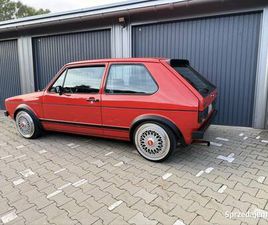 GOLF MK1 GTD 1.6 TD BBS MARSROT 1982 K&W RACIBÓRZ - SPRZEDAJEMY.PL