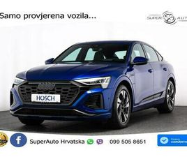 AUDI Q8 E-TRON 50 AUDI Q8 E-TRON 50 SB QUATTRO 2XS LINE 340 KS, ZRAČNI+ACC+360+4XGR SJED, 2023 GOD.